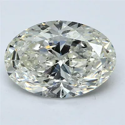 2.50ct J SI2 Rare Carat Ideal Cut Oval Diamond
