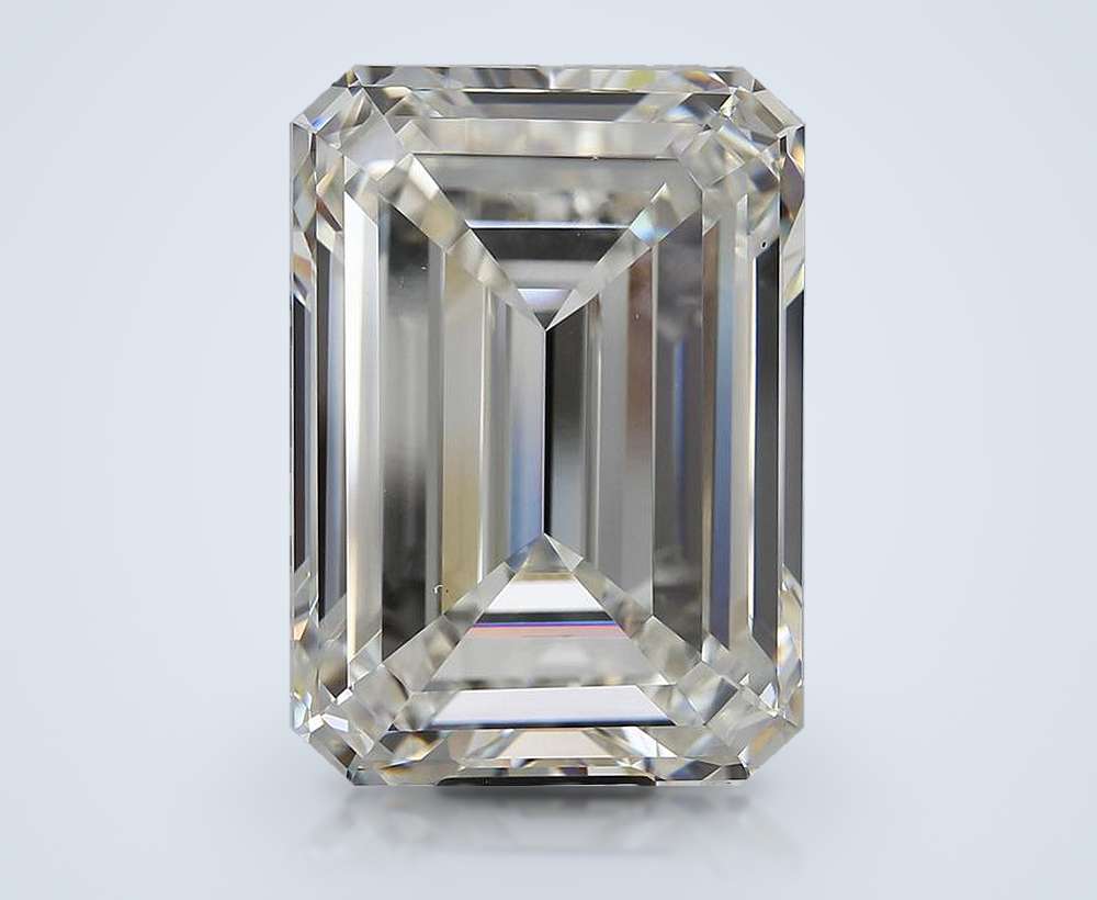 20.03ct G VS1 Rare Carat Ideal Cut Emerald Lab Grown Diamond