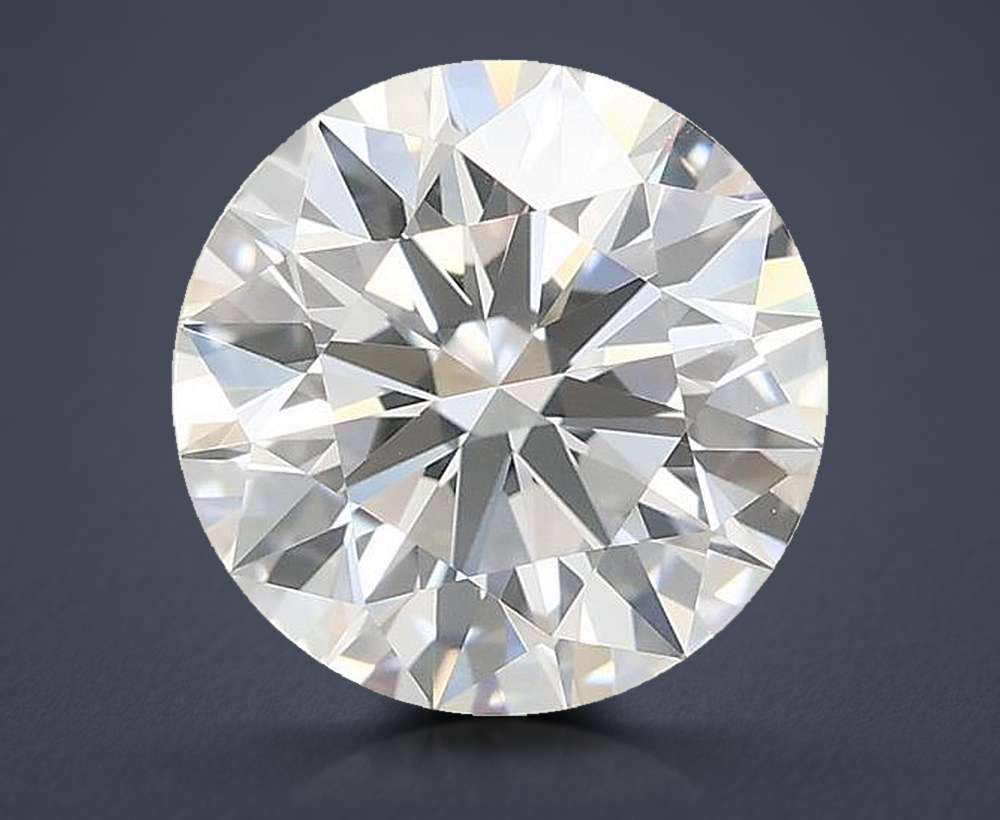 1.55ct D VVS2 Rare Carat Ideal Cut Round Lab Grown Diamond