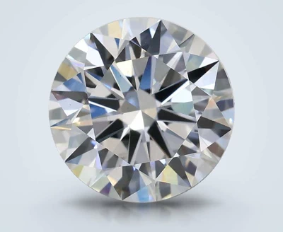 3.01ct D VS1 Rare Carat Ideal Cut Round Lab Grown Diamond