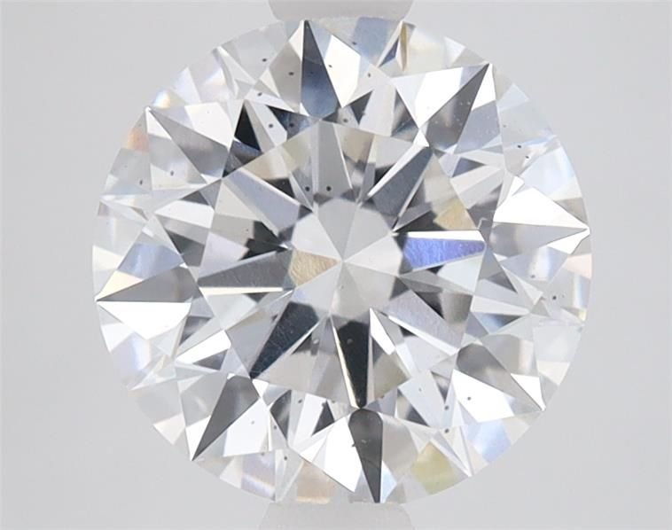 2.55ct E SI1 Rare Carat Ideal Cut Round Lab Grown Diamond