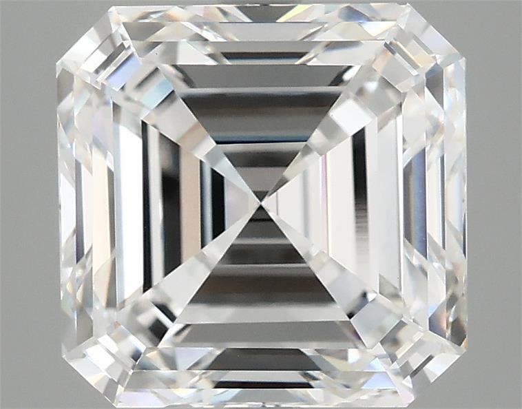5.06ct E VVS2 Very Good Cut Asscher Lab Grown Diamond