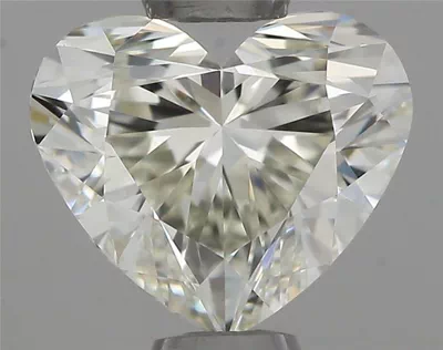 0.71ct K VVS2 Rare Carat Ideal Cut Heart Diamond