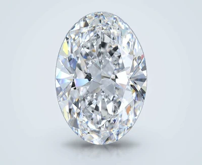 10.40ct D VS2 Rare Carat Ideal Cut Oval Diamond