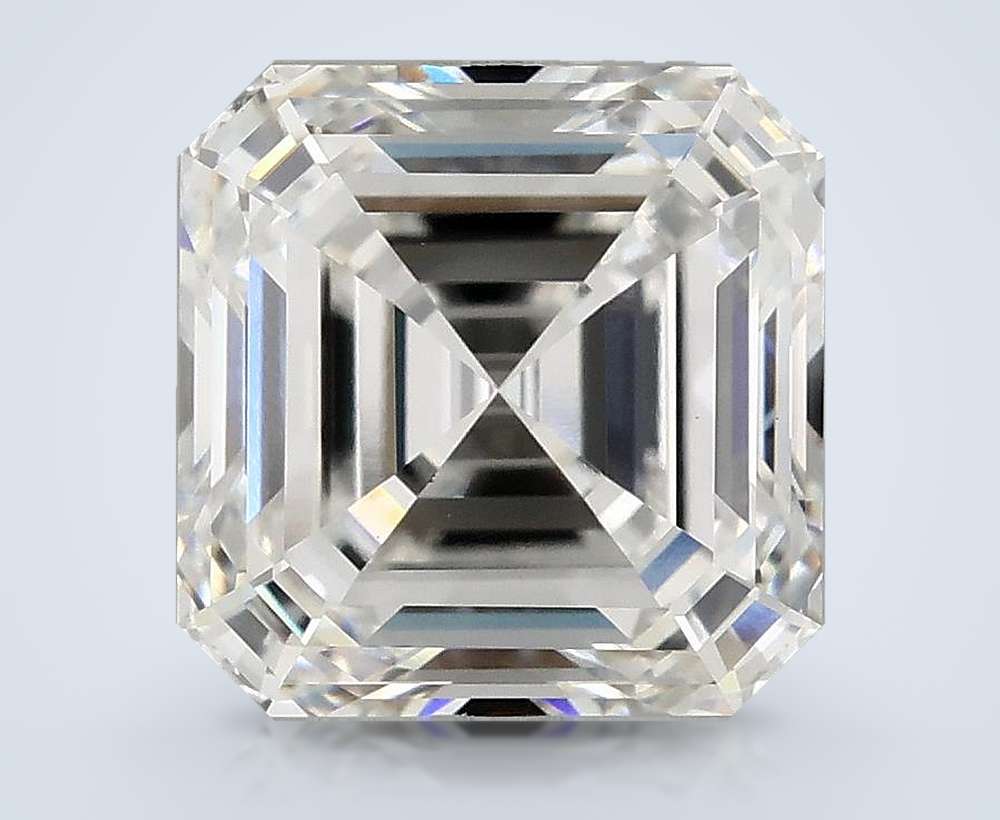 3.98ct E VS1 Excellent Cut Asscher Lab Grown Diamond