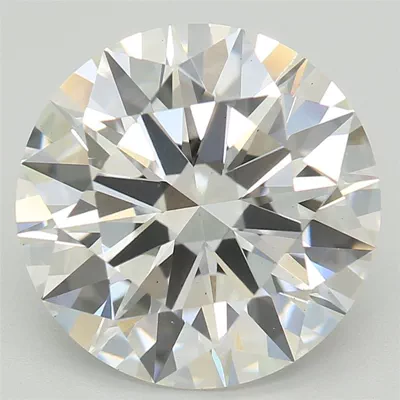 2.92ct E VS1 Rare Carat Ideal Cut Round Lab Grown Diamond