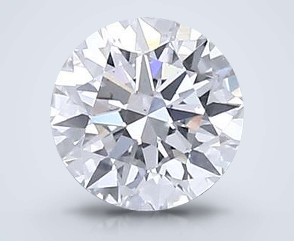 1.24ct G VS2 Rare Carat Ideal Cut Round Lab Grown Diamond