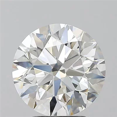 3.01ct G VS2 Excellent Cut Round Diamond