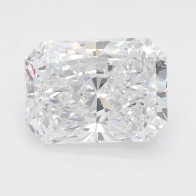 1.34ct D VVS1 Rare Carat Ideal Cut Radiant Lab Grown Diamond