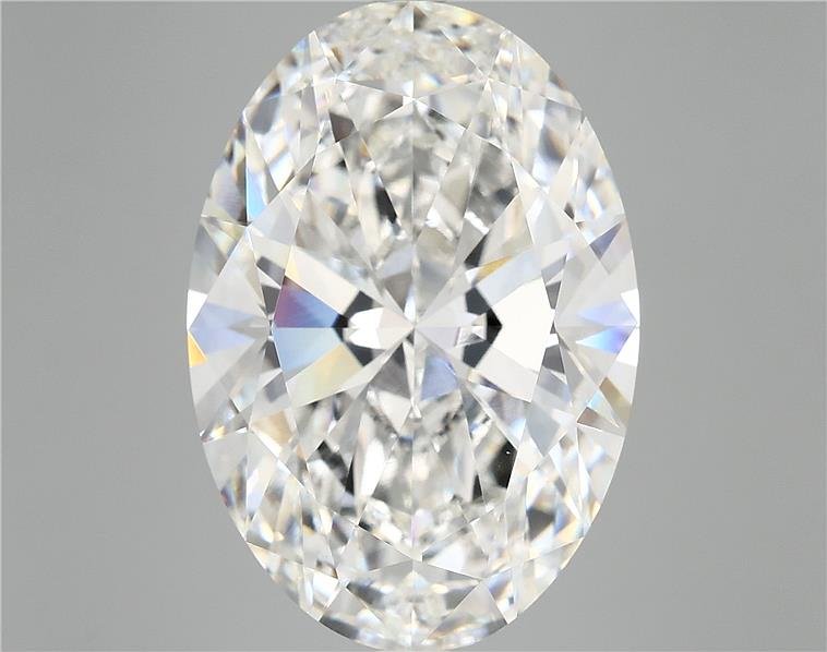 11.77ct E VS1 Rare Carat Ideal Cut Oval Lab Grown Diamond