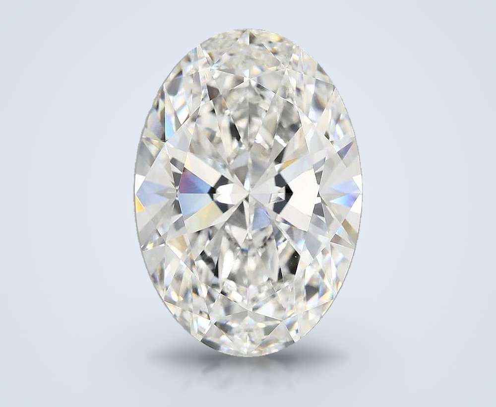 11.77ct E VS1 Rare Carat Ideal Cut Oval Lab Grown Diamond