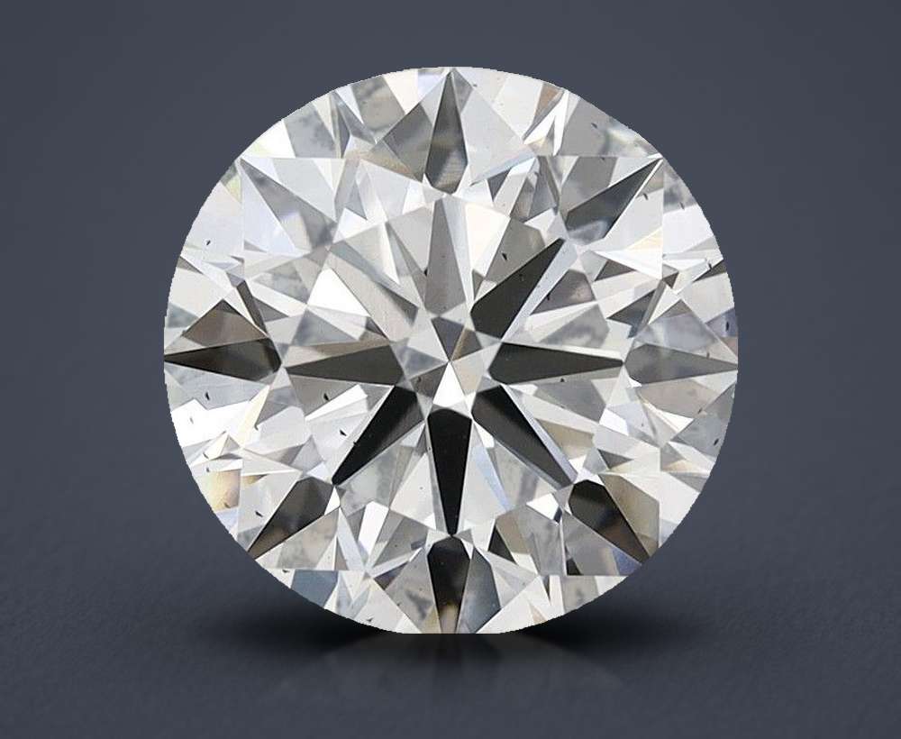 4.03ct G SI1 Rare Carat Ideal Cut Round Lab Grown Diamond