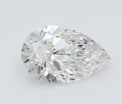 1.34ct D VVS2 Rare Carat Ideal Cut Pear Lab Grown Diamond