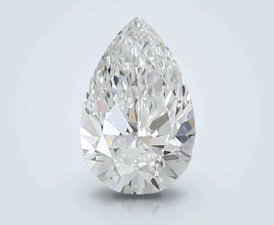 1.34ct D VVS2 Rare Carat Ideal Cut Pear Lab Grown Diamond