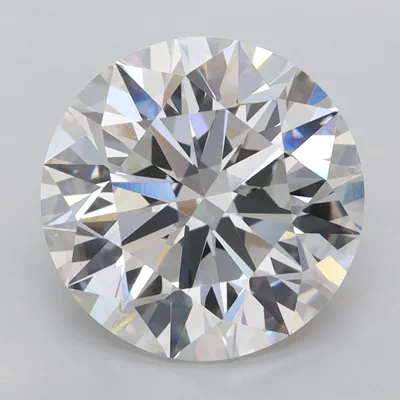 4.02ct F VVS2 Rare Carat Ideal Cut Round Lab Grown Diamond