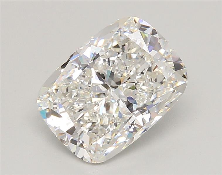 3.02ct E VVS2 Rare Carat Ideal Cut Cushion Lab Grown Diamond