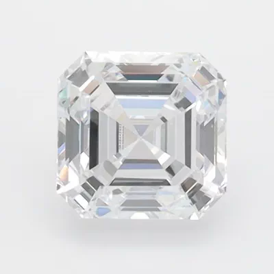 1.23ct D VVS2 Rare Carat Ideal Cut Asscher Lab Grown Diamond