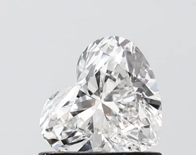 1.00ct F VS2 Rare Carat Ideal Cut Heart Lab Grown Diamond