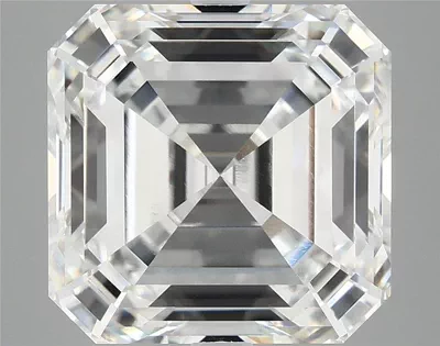 8.05ct E VVS2 Rare Carat Ideal Cut Asscher Lab Grown Diamond