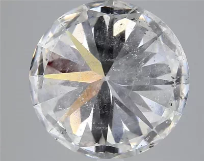 5.02ct F SI2 Rare Carat Ideal Cut Round Diamond
