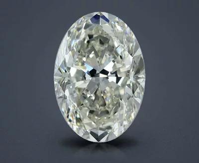 4.01ct J VS2 Very Good Cut Oval Diamond