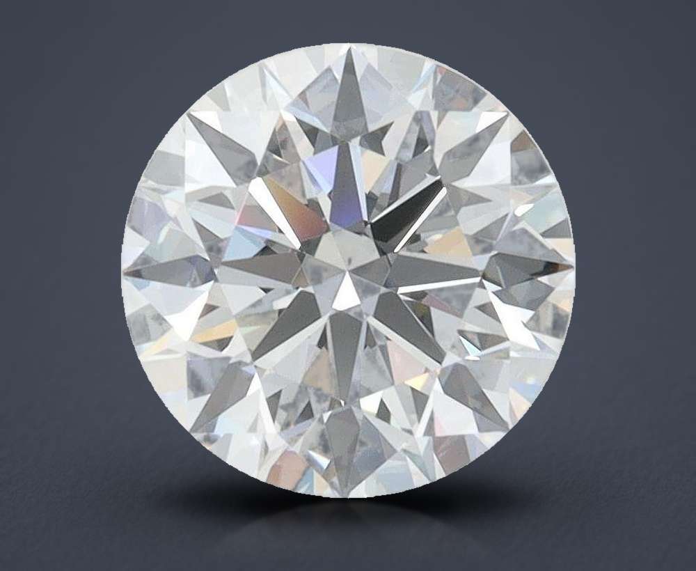 2.04ct D VVS1 Rare Carat Ideal Cut Round Lab Grown Diamond