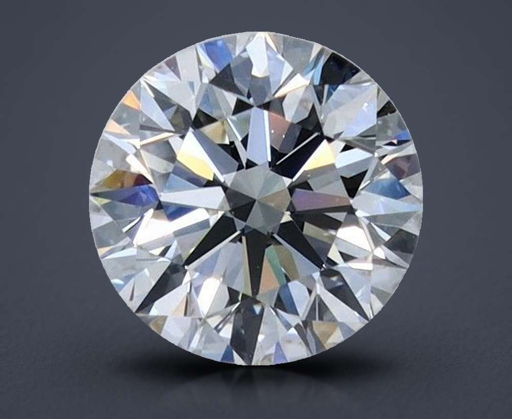 2.01ct I VS2 Rare Carat Ideal Cut Round Diamond