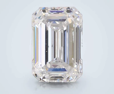 1.57ct D VS2 Rare Carat Ideal Cut Emerald Lab Grown Diamond