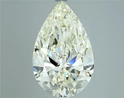 5.01ct K VS1 Rare Carat Ideal Cut Pear Diamond