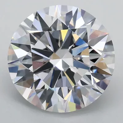 2.73ct E VVS2 Rare Carat Ideal Cut Round Lab Grown Diamond