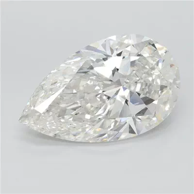 10.04ct G VVS2 Rare Carat Ideal Cut Pear Lab Grown Diamond