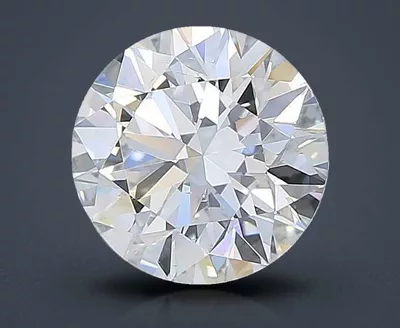 2.01ct D VS2 Rare Carat Ideal Cut Round Lab Grown Diamond