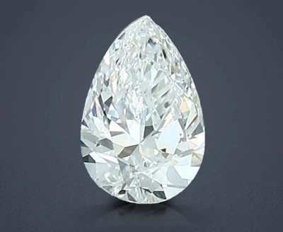 0.72ct D VVS2 Rare Carat Ideal Cut Pear Diamond