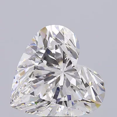8.50ct F VS1 Rare Carat Ideal Cut Heart Lab Grown Diamond
