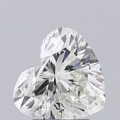 2.25ct H VS1 Rare Carat Ideal Cut Heart Lab Grown Diamond