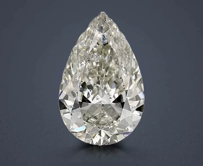 3.53ct K SI2 Excellent Cut Pear Diamond