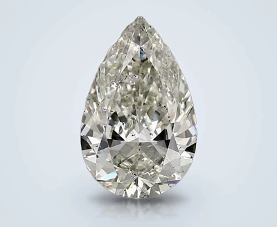 3.53ct K SI2 Excellent Cut Pear Diamond