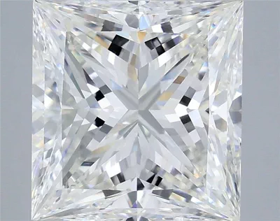 8.83ct G VVS2 Rare Carat Ideal Cut Princess Lab Grown Diamond