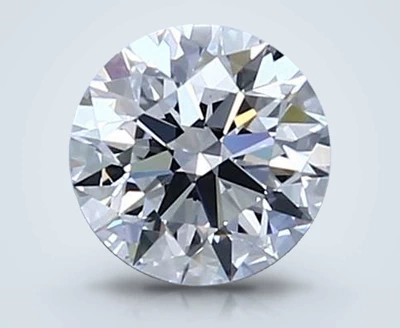 0.60ct D VVS2 Rare Carat Ideal Cut Round Diamond