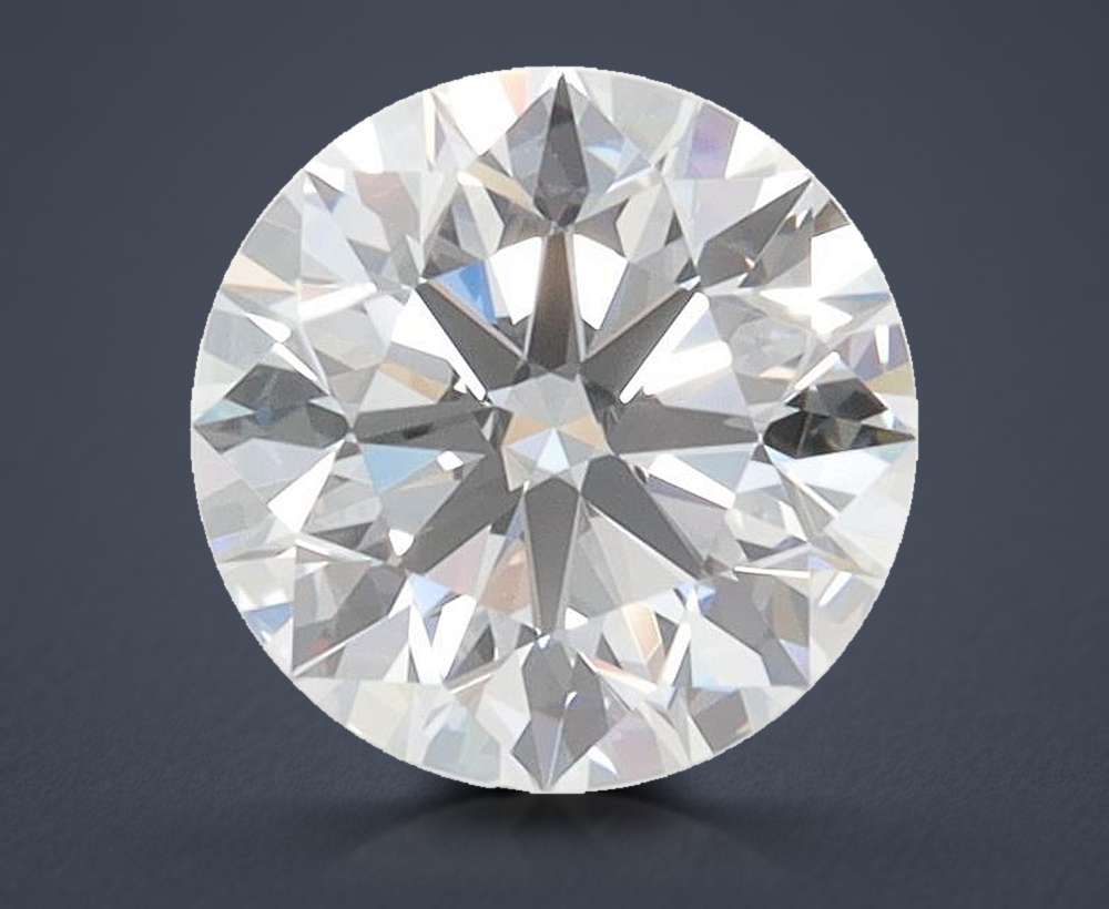 1.37ct D FL Rare Carat Ideal Cut Round Lab Grown Diamond