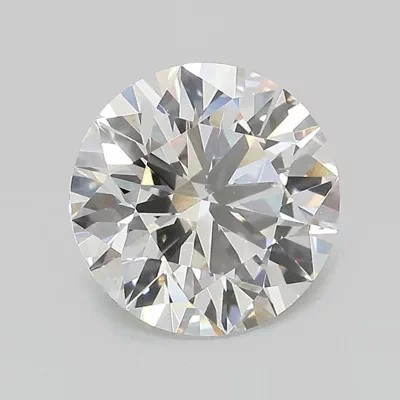 3.26ct E VVS2 Rare Carat Ideal Cut Round Lab Grown Diamond