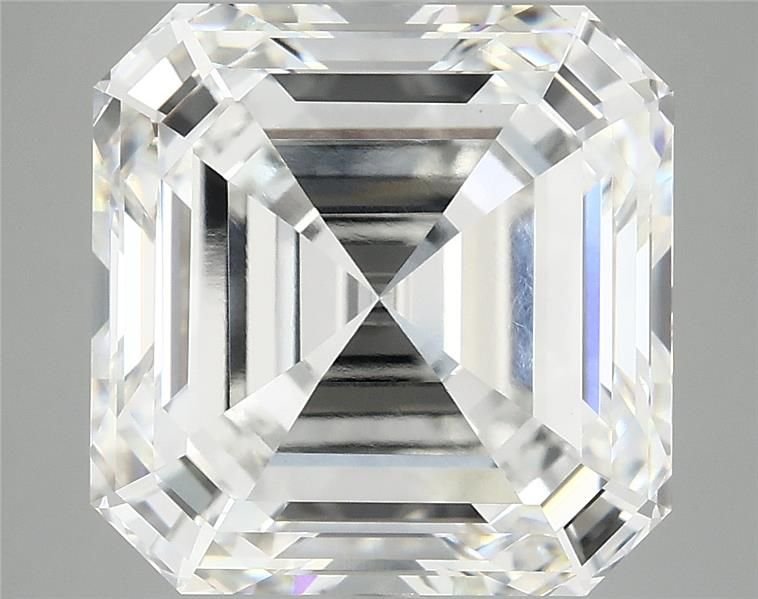 7.93ct F VVS2 Excellent Cut Asscher Lab Grown Diamond