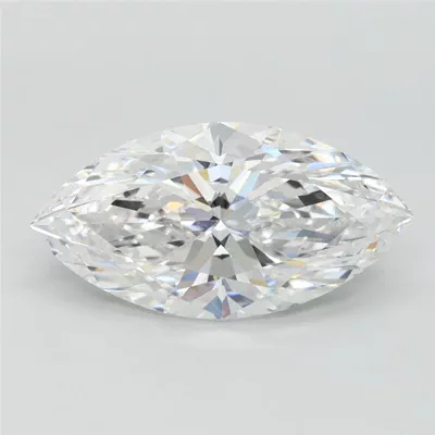 2.08ct D VVS1 Very Good Cut Marquise Lab Grown Diamond