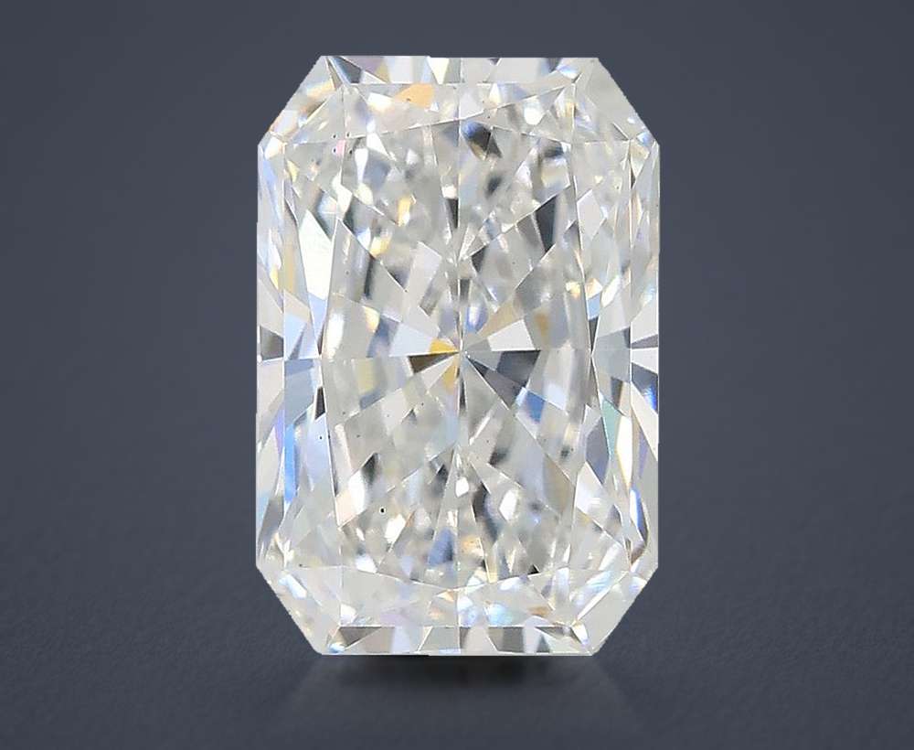 2.51ct E VS2 Rare Carat Ideal Cut Radiant Lab Grown Diamond