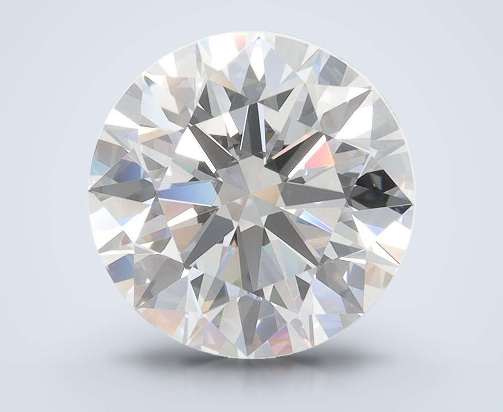3.90ct E FL Rare Carat Ideal Cut Round Lab Grown Diamond