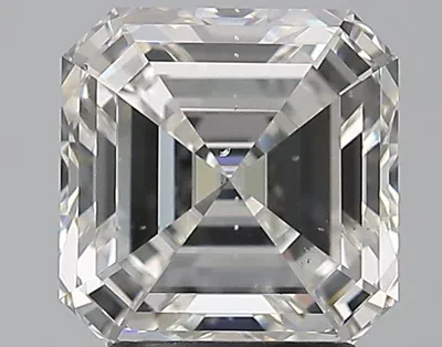 2.50ct H SI1 Excellent Cut Asscher Diamond