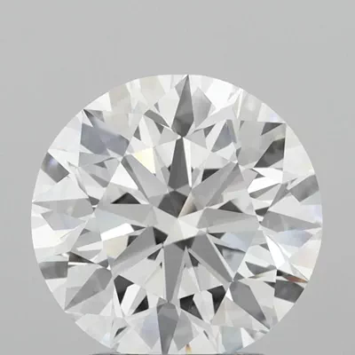 2.31ct D FL Rare Carat Ideal Cut Round Lab Grown Diamond