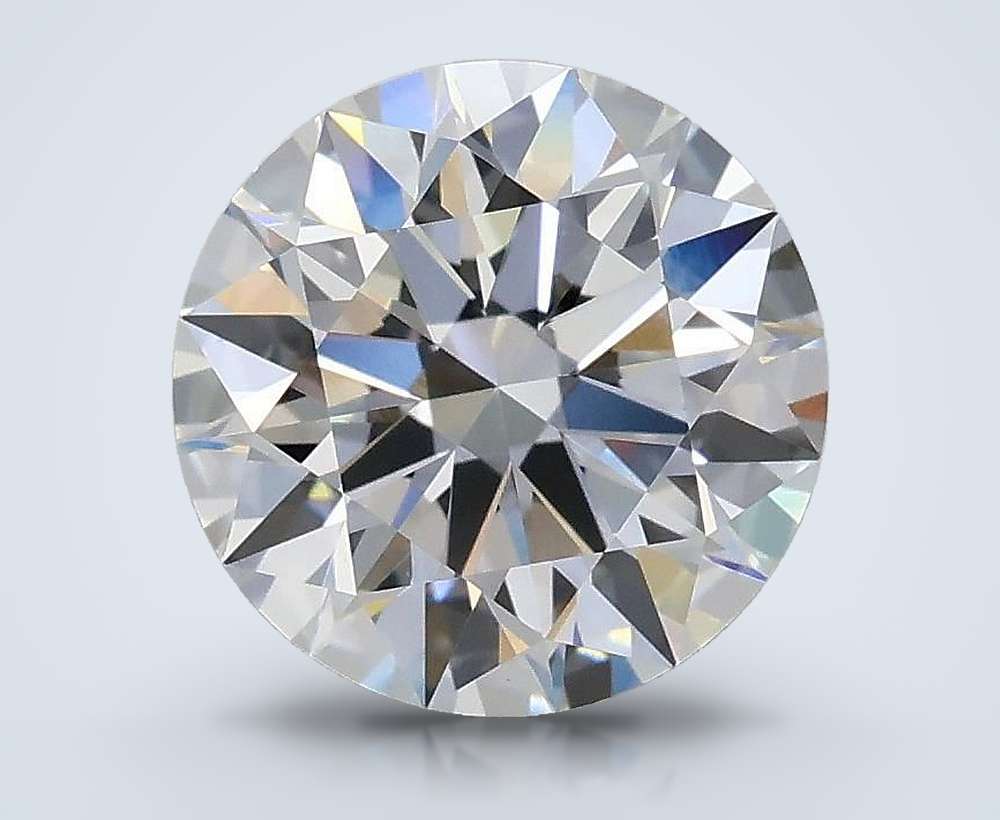 1.59ct D VVS2 Rare Carat Ideal Cut Round Lab Grown Diamond