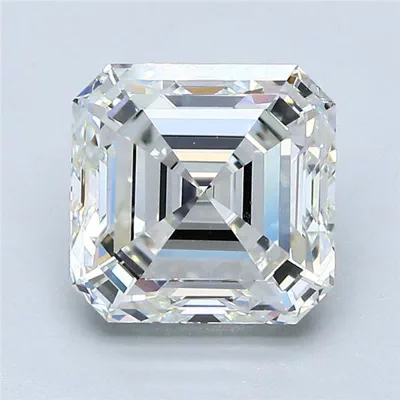 3.02ct H VS1 Rare Carat Ideal Cut Asscher Diamond