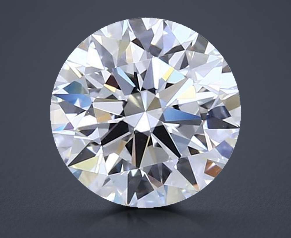 1.72ct E VS1 Rare Carat Ideal Cut Round Lab Grown Diamond
